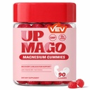 VEV UPMAGO Post-Activity Magnesium Gummies – 90 Count – with Magnesium Taurate, Malate & Bisglycinate, Tart Cherry Extract & Vitamin B6