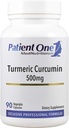 Pacientes 1 Turmeric Curcumin 500 mg Silencioso Suplemento para apoyar la respuesta inflamatoria saludable y más* Silencio con Black Pepper Extract tención 90 cápsulas