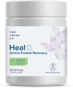 The Amino Co. - Heal - Post Workout Recovery Drink with Pure Eaa Amino Acid Formula -Creatine Monohydrate Powder for Efficient Muscle Repair, Vegan, and Keto-Friendly with Sour Apple Flavor - 10.89oz.