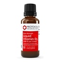 PROTOCOL FOR LIFE BALANCE Liquid Vitamin D3-2,000 IU - Immune Support Strong Bones and Teeth Health - 1 Fl Oz