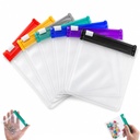Self Sealing Medicine Bags, Self Sealing Zipper Medicine Bags, Small Ziplock Bags for Pills, Mini Ziplock Bags for Pills, Reusable Pill Pouches for Travel, Vitamins & Small Items (7PC)