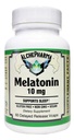 Melatonin 10 mg - (Pharmaceutical Grade) Delayed Time Released Plus Synergistic Vitamin B6- Vegetable Capsules