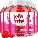Jelly Trim ACV Gummies - JellyTrim Gummy Advanced Formula Natural Ingredients Extra Strength, Reviews - 5 Pack - 300 Gummies