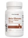 Beta Glucan Supplement, 500 mg, 120 Veggie Capsules, Non-GMO and Gluten-Free