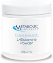 Mantenimiento metabólico L-Glutamina Powder – 1000mg, Suplemento de Aminoácidos, Easy Drink Mix, soporta Gut Health &amp; Recovery for Women &amp; Men – Deflavored, 200g (200 Servings)