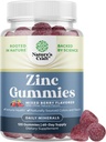 Extra Strength Zinc Gummies for Adults - Chewable Zinc Supplements for Women &amp; Men for Energy &amp; Immune Support - Vitaminas & Mineral Supplements - 120 Chews