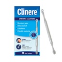Clinere® Ear Cleaners, Gentle Ear Cleaning and Ear Wax Removal Tool, Itch Relief, Exfoliates, 10 Count