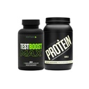Sculpt Nation by V Shred Test Boost Max and Protein Vanilla Powder Bundle