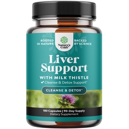 Liver Cleanse Detox &amp; Repair 180 Capsules - Herbal Liver Support Milk Thistle Suplemento - Silymarin Milk Thistle Suplementos con Dandelion Root, Choline, Beetroot & Artichoke Extract