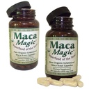 Maca Magic Made with Organic Gelatinized Full Spectrum Maca Powder in Veggie Capsules (60 ct)