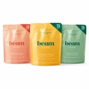 BEAM Glow, Summer Variety Pack, Hormone Support & Cortisol Supplement for Women, Pineapple, Peach Mango and Watermelon