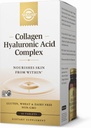 Complejo de ácido hialurónico Solgar Collagen - 30 Tabletas - con colágeno hidrolizado Tipo 2 " Condroitina - No GMO, Gluten " Dairy Gratis - 30 Servimientos
