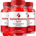 Alpha Gummy PRO Multivitamin Gummies – AlphaGummyPro Advanced Support with Natural Ingredients Chewable Daily Supplement (3 Pack – 180 Gummies)
