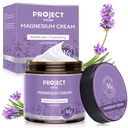 Magnesium Cream for Tired Skin, Supports Nighttime Unwind & Calming Sensation, Non-Greasy Gentle Hydrating Formula with Natural Lavender Scent