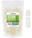 XPRS Nutra Size 2 Empty Capsules - 1000 Clear Empty Vegan Capsules - Vegetarian Empty Pill DIY Vegetable Capsule Filling - Veggie Caps Pills
