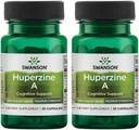Swanson Maximum-Strength Huperzine A 200 mcg 30 Capsules (2 Pack)