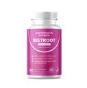 Beet Root Capsules - 1300mg Per Serving Beetroot Extract Powder - Superfood Supplement (60 Capsule)