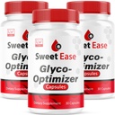 (3 Pack) Sweet Ease Glyco Optimizer, Sweet Ease, Sweet Ease Natural, Glyco Optimizer Sweet Relief, 90 Capsules for 3 Months