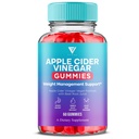 Apple Cider Vinegar Gummies Supplement – Daily Digestive Health & Gut Wellness Support for Women & Men – Vegan ACV Gummies with Apple Cider Vinegar – Non-GMO (1 Pack - 60 Gummies)