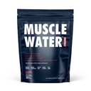 MUSCLE WATER Pre Workout Powder | Muscle + Pump + Energy | 20+ Supplements, 0 Tubs | 5g Creatine + 300mg Caffeine | Sugar-Free | Fruit Punch | 30 Servings
