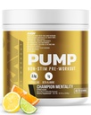 RAW Pump Stim Free Pre Workout (Champion Mentality) - Non-Stimulant Pre Workout Supplement Powder Nitric Oxide Booster - Pre Workout Supplements Drink for During Workout - 40 Servings