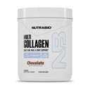 NutraBio Multi Collagen Powder, Chocolate | 40 Servings