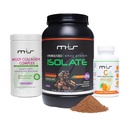 M+S Hydrolyzed Whey Protein Isolate (Chocolate) + Vitamin C + Multi Collagen Complex – Hydrolyzed Collagen peptides
