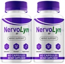 Nervo Lyn Capsules – Nervolyn Advanced Supplement Natural Blend, Reviews (2 Pack - 120 Capsules)