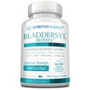 Approved Science Bladdersyl - Urinary Incontinence, Bladder Support - High Absorption - 60 Capsules - Pack of 1 - Vegan