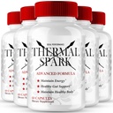 IDEAL PERFORMANCE Thermal Spark Capsules, Official ThermalSpark All Natural Ingredients Reviews (5 Pack)