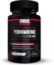 Factor de fuerza Yohimbine Suplemento para hombres, Yohimbe Bark Extracto con absorción superior para mejorar el rendimiento, 6mg Yohimbine Bark Pills con ingredientes naturales clave, funciona rápido, 30 cápsulas