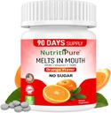 Suplemento de Hierro Chewable para Mujeres/Men(Carbonyl Iron 18 mg con vitamina C 30 mg) Tablet in Orange Flavor 90 Count (1)