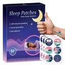 Sleep Patches, 60 Pack Upgraded Deep Sleep Patches for Adults, Made of All-Natural Ingredients, for Men and Women, Highly Breathable and Suitable for Hot Weather，Easy to Use that Last All Night