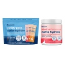 NativePath Hydrate Variety Stick Packs & Mixed Berry Hydrate Jar