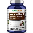 NusaPure Yucca Root Capsules, 100 mg, 120 Veg Capsules (Non-GMO, Vegan)