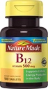 Vitamina B-12 500 mcg Tablas 100 ea (Pack of 2)