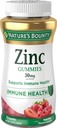 Bounty Zinc Gummies by Nature's Bounty 30mg 70 Mixed Berry Flavored Gummies, 70 Conde