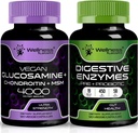 WELLNESS LABSRX Digestive Enzymes Capsules  durable Glucosamine Chondroitin Capsules