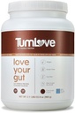 TumLove Vegan Protein Powder - Low FODMAP Certified, Gluten-free, Dairy-Free, Soy-Free, 100% Gut-Friendly " Non-Bloating, Chocolate (25 Servings)