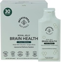 Suplemento Nootropic Brain por Beekeeper's Naturals, 500mg Citocoline, Ginkgo Biloba, Bacopa Monnieri & Royal Jelly, soporta Focus &amp; Memory, Easier Absorption, Plus a Tasty Vanilla Flavor, 30ct