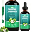 Soursop Bitters Liquid Drops 10 in 1, Vegan, Non-GMO - 2 FL O