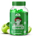 Organic Lions Mane Mushroom Gummies – Delicious Green Apple Flavor Lion's Mane Gummy – 10 Mushroom Superfood Blend – Supports Focus, & Clarity, Vegan 90 Ashwagandha Gummies