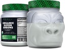 Primal Organic Super Greens Powder (Mixed Berry) 30 Servings, Gluten Free | GMO-Free