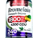 FITO MEDIC'S Lab | bromelain | 240 Capsules | bromelain Supplement|