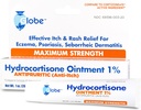 Globe Hydrocortisone Maximum Strength Transparent Ointment 1%,1 oz ¦ Anti-Itch Topical Ointment for Redness, Swelling, Itching, Rash, Dermatitis, Bug/Mosquito Bites, Eczema, Hemorrhoids &amp; More