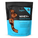 LEGION Whey+ Protein Whey Isolate from Grass Fed Cows - Whey Protein Isolate Powder Low Calorie, Non-GMO, Sugar Free, Lactose and Gluten Free, All Natural Protein 30 Servings (Caramel Coconut Fudge)