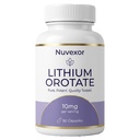 Nuvexor Lithium Orotate, 10mg/60 Capsules
