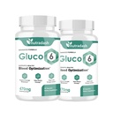 (2 Pack) Gluco 6, Gluco 6 Capsules, Gluco 6 Tablets