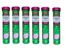 Vitamin C 1000mg, Effervescent Tablets Rasberry Flavour (Pack of 6 Total 120 Tablets)