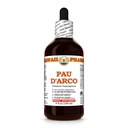 PAU D'Arco (Tabebuia Impetiginosa) Dry Bark Tincture, All Natural, Vegan, Pure Liquid Extract - 4 fl.oz